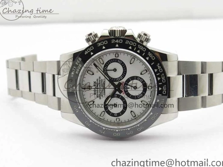 Daytona 1:1 Best and V4 SA4130 Case White 116500 Noob 904L Dial Bracelet Edition SS 0318